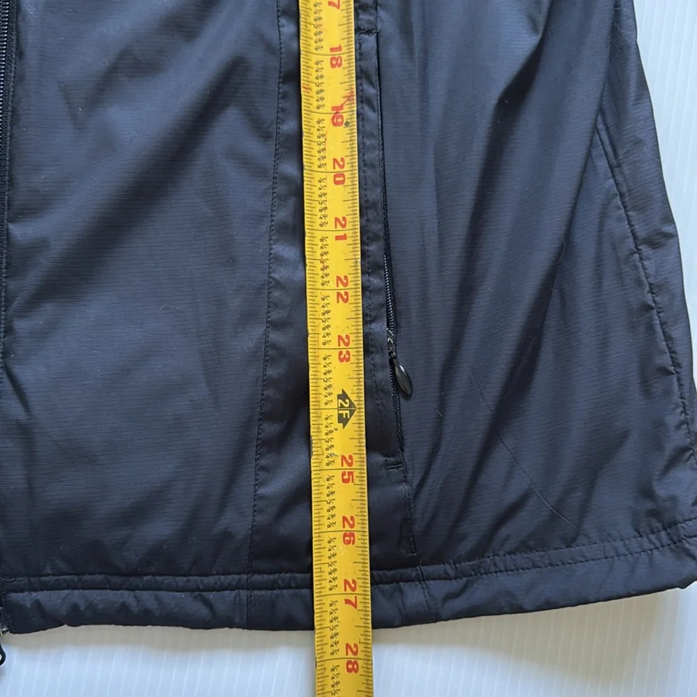 Vintage Adidas black, orange & white windbreaker jacket.  Men’s size small